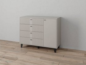Комод «Катрин-13» (кашемир/сантьяго софт) в Чернаково - chernakovo.mebel-nsk.ru | фото