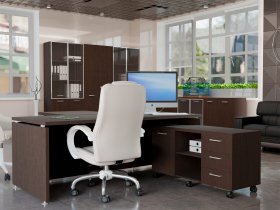 Комплект офисной мебели Президент-ПРО в Чернаково - chernakovo.mebel-nsk.ru | фото