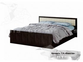 Кровать двуспальная 1,4м Фиеста (BTS) в Чернаково - chernakovo.mebel-nsk.ru | фото