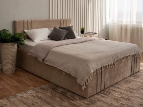Кровать двуспальная 1,4м с подъем. мех. Леванте в Чернаково - chernakovo.mebel-nsk.ru | фото