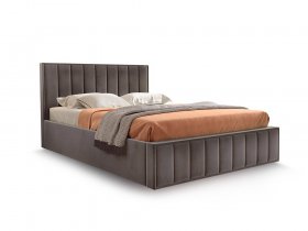 Кровать мягкая 1,6 Вена стандарт, вар.3 в Чернаково - chernakovo.mebel-nsk.ru | фото