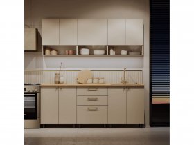 Кухонный гарнитур Орма 2,0м в Чернаково - chernakovo.mebel-nsk.ru | фото