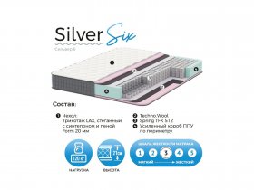 Матрас Silver Six в Чернаково - chernakovo.mebel-nsk.ru | фото
