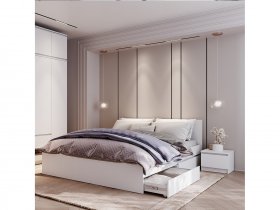 Модульная спальня Симпл в Чернаково - chernakovo.mebel-nsk.ru | фото