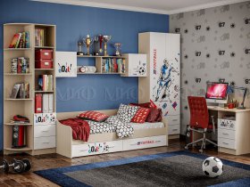 Модульная спальня Вега NEW Boy в Чернаково - chernakovo.mebel-nsk.ru | фото