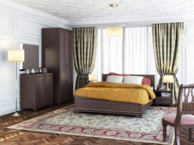 Модульная спальня Верди в Чернаково - chernakovo.mebel-nsk.ru | фото