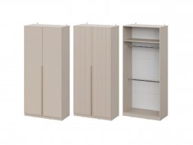 Шкаф ШК-100 Эккервуд (меланж) в Чернаково - chernakovo.mebel-nsk.ru | фото