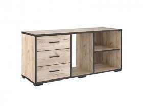 Тумба 1200 Тм075.0 Гермес лофт (дуб крафт серый) в Чернаково - chernakovo.mebel-nsk.ru | фото